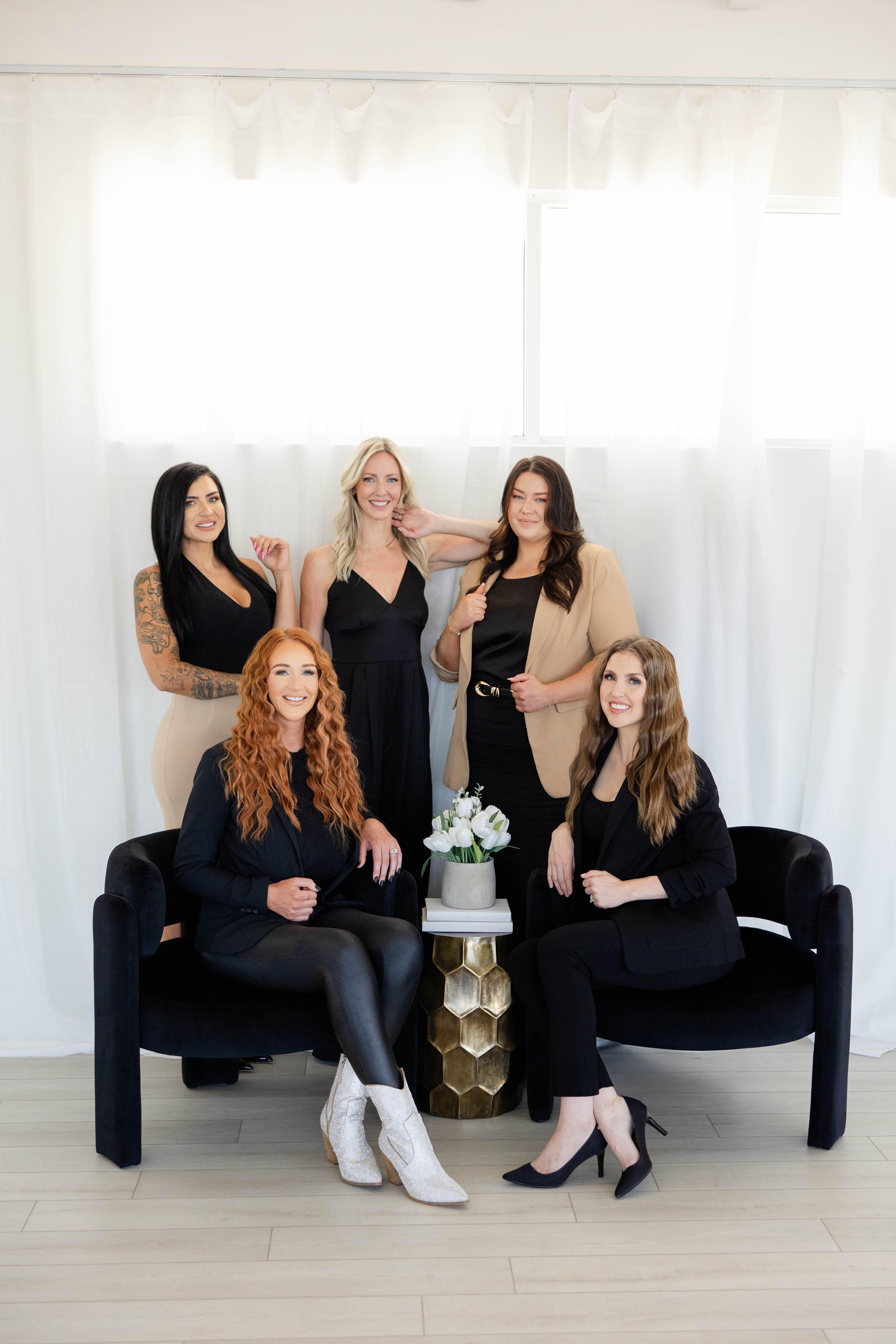 Team photo of Amplified Beauty team